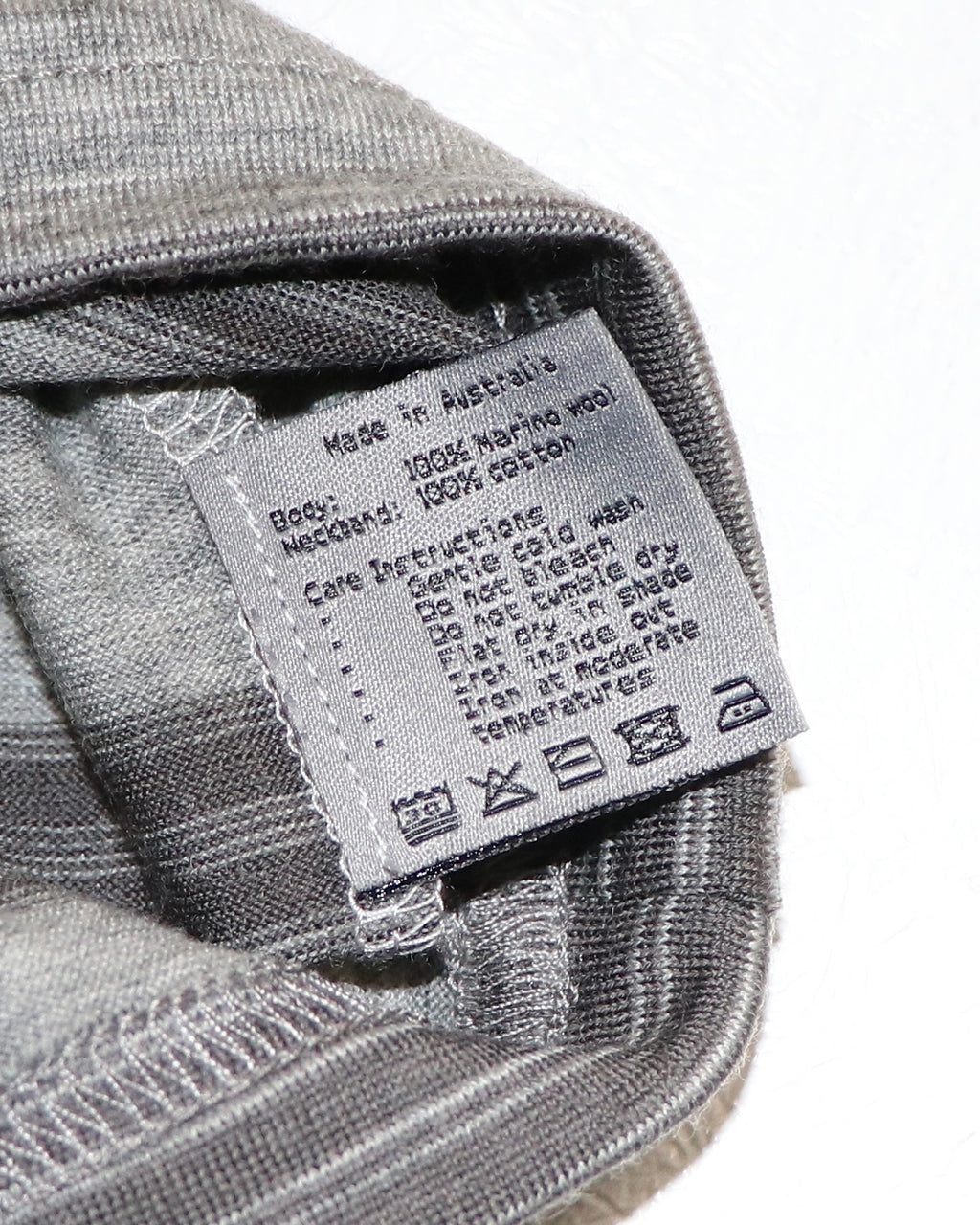 Gentle Tee - Grey Stripe